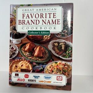 Vintage Great American Favorite Brand Name Cookbook Collector’s Edition 1993